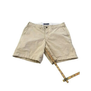 Abercrombie & Fitch Stretch Flat Front Chino Shorts Size 34